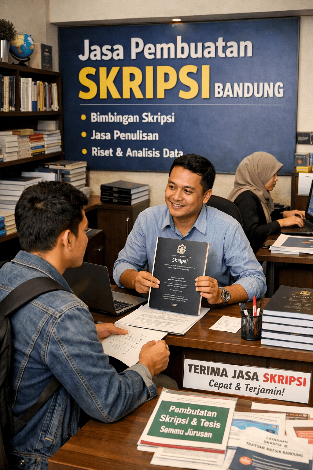 Jasa pembuatan skripsi terpercaya di Bandung oleh Lentera Skripsi