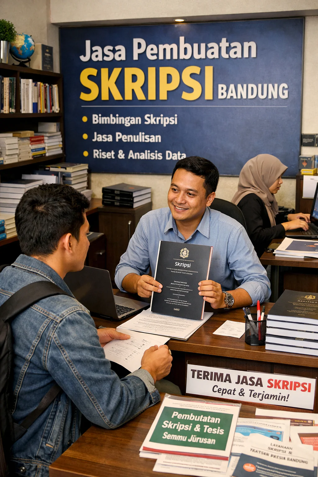 Jasa pembuatan skripsi terpercaya di Bandung oleh Lentera Skripsi